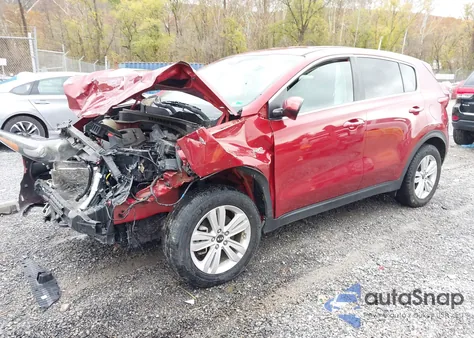 2017 Kia Sportage Lx from USA, damaged, VIN KNDPMCAC7H7085886